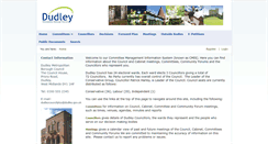 Desktop Screenshot of cmis.dudley.gov.uk