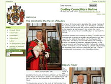 Tablet Screenshot of councillors.dudley.gov.uk