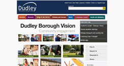 Desktop Screenshot of dudley.gov.uk